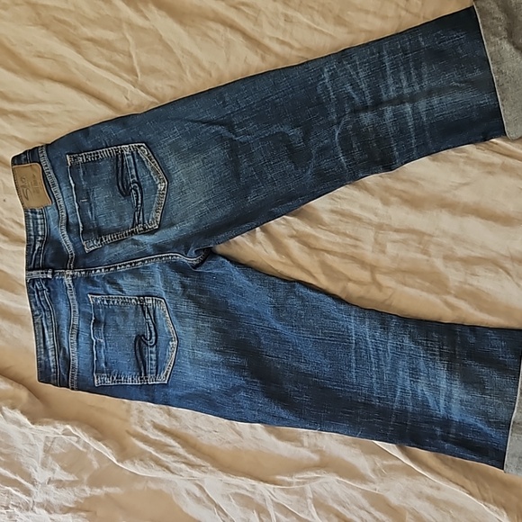 Silver Izzy ankle Kicker Capri's. W28/L26. - Picture 3 of 6